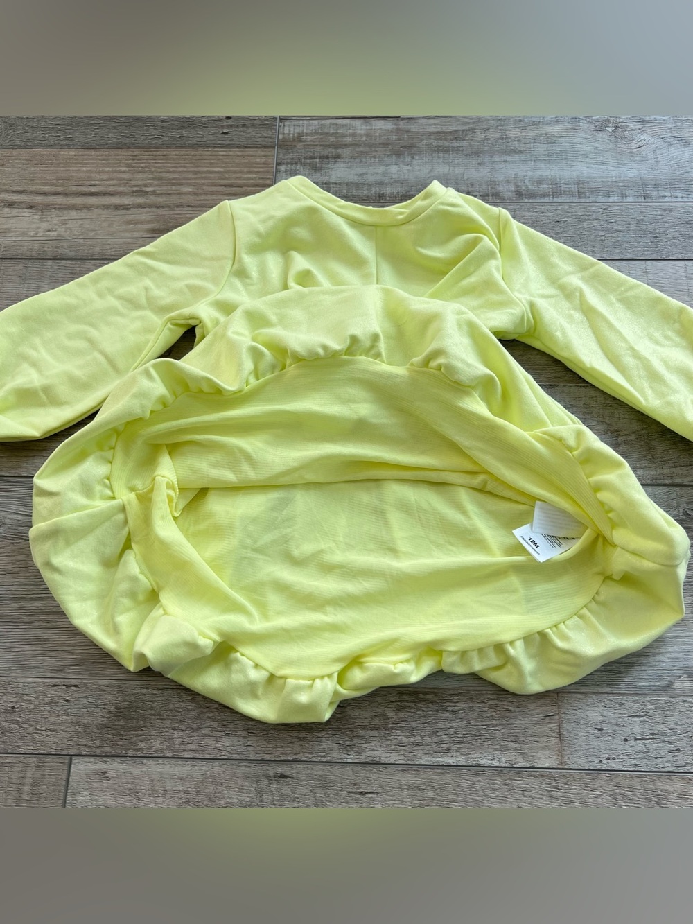 NWT Habitual Kid Neon Green Bubble Dress and Bloomer Set Size 12 Months - Picture 4 of 11